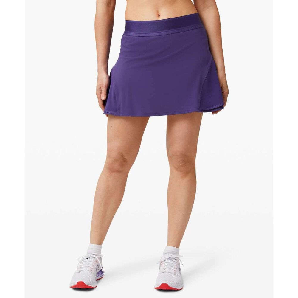 Lululemon Morning Match Breathable High Rise Skort Purple 6T - Picture 2 of 12
